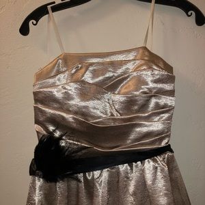 Champagne short dress | 7
